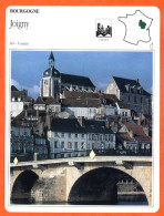 89 JOIGNY Yonne  BOURGOGNE  Géographie Fiche Illustrée Documentée - Géographie