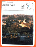 86 ANGLES SUR L'ANGLIN Vienne  POITOU CHARENTES   Géographie Fiche Illustrée Documentée - Géographie