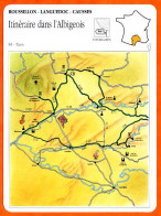 81 ITINERAIRE DANS L'ALBIGEOIS  Tarn  ROUSSILLON LANGUEDOC CAUSSES Géographie Fiche Illustrée Documentée - Géographie