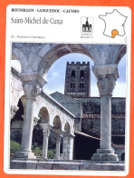 66 SAINT MICHEL DE CUXA  Pyrénées Orientales  ROUSSILLON LANGUEDOC CAUSSES Géographie Fiche Illustrée Documentée - Géographie