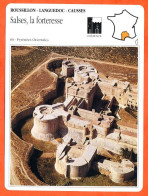 66 SALSES LA FORTERESSE Pyrénées Orientales  ROUSSILLON LANGUEDOC CAUSSES Géographie Fiche Illustrée Documentée - Géographie