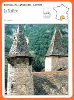 48 LA MALENE  Lozère  ROUSSILLON LANGUEDOC CAUSSES Géographie Fiche Illustrée Documentée - Geographie