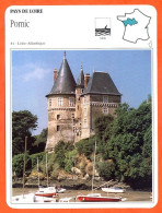 44 PORNIC Loire Atlantique   PAYS DE LOIRE  Géographie Fiche Illustrée Documentée - Geographie