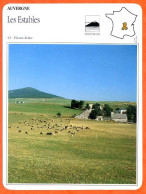 43 LES ESTABLES  Haute Loire  AUVERGNE Géographie Fiche Illustrée Documentée - Géographie