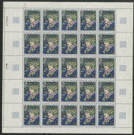 FEUILLE DE 25 TP N° 1426 1 Fr TABLEAU DE TOULOUSE-LAUTREC Neufs ** Cote 15 €.TB - Full Sheets