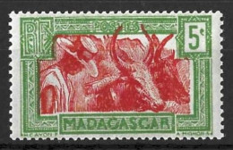 MADAGASCAR........" 1930.."....5c.......SG127................MH..... - Unused Stamps