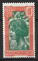 MADAGASCAR........" 1930.."....10c.......SG128.............MH..... - Unused Stamps
