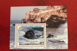 MAURITANIE 1986 Bloc 1v Neuf MNH ** YT BF 46 Mi  Marine Mammals Seals MAURITANIA - Other & Unclassified