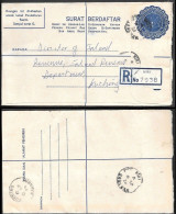 Malaysia Sarawak Miri Registered Postal Stationery Cover To Kuching 1974 - Malesia (1964-...)