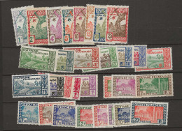 1929 MNH Guyane Yvert 109-132 Postfris** - Ungebraucht