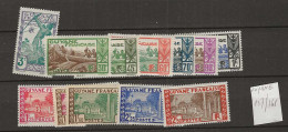 1939 MNH Guyane Yvert 157-168 Postfris** - Unused Stamps