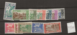 1939 MNH Guyane Yvert 157-168 Postfris** - Ongebruikt