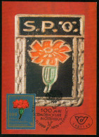 Mk Austria Maximum Card 1988 MiNr 1940 | Cent Of Austrian Social Democratic Party #max-0147 - Maximumkaarten