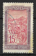 MADAGASCAR........" 1908 .."....15c.......SG58........CDS.....VFU..... - Usati