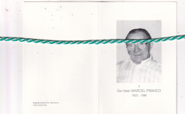 Marcel Franco-Rosseel, Vlissegem 1920, Blankenberge 1995. Foto - Obituary Notices