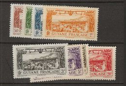 1935 MNH Guyane Yvert Av 11-18 Postfris** - Unused Stamps