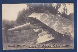 CPA [37] Indre Et Loire > Tours Carte Photo Aviation Accident D'avion Labonellie - Tours