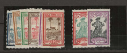 1929 MNH Guyane Timbres-taxe Yvert 13-18, 20-21 Postfris** - Ongebruikt