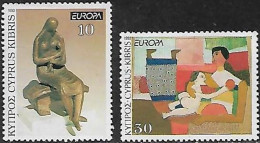 Chipre  804/805 ** MNH. 1993 - Unused Stamps
