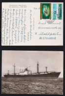 Colombia 1967 Picture Postcard BUENAVENTURE X STUTTGART From Ship MS Bischofstein Lloyd Bremen - Colombie