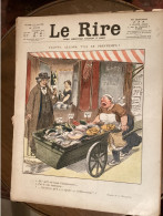 Le Rire 1922 - N° 165 169 - Poissonnière Galerie D’art Chez Les Nègres Afrique Amour - Fabiano Willette - !! 1 Couv Det. - Other & Unclassified