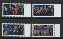 ● D - BERLINO 1988 ֍ Pro Gioventù ● Musica ● N. 767/70 Nuovi ** ● Concerto ● Cat. ? € ️● Lotto N. 3909 ️● - Unused Stamps