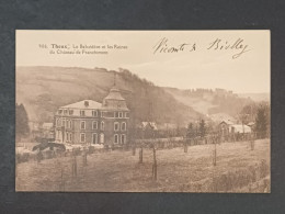 THEUX / LE BELVÉDÈRE ET LES RUINES DU CHÂTEAU DE FRANCHIMONT - Theux