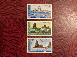 AFARS ET ISSAS 197 3v Neuf MNH ** Mi 98 100 YT 384 386 Pájaro Bird Pássaro Vogel Ucello Oiseau - Cigognes & échassiers