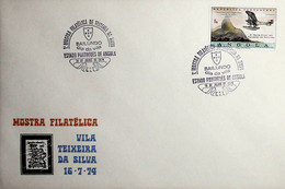 1973 Angola Mostra Filatélica De Teixeira Da Silva - Briefmarkenausstellungen