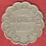 ** JETON  CAVALCADE  1889 ** - Monedas / De Necesidad