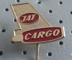 JAT CARGO Yugoslav Airlines Aero Transport  Air Carrier Plane Airplain Yugoslavia Pin - Aerei