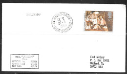 1986 Paquebot Cover, British Stamp Used In Nantes, France - Lettres & Documents
