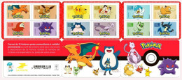 Carnet De 12 TIMBRES POKÉMON Iconiques - - Ungebraucht