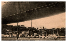 Epinal - Le Dirigeable Capitaine Ferber - Vue De La Nacelle - Le Dirigeable Est Conduit Vers Le Hangar (Testart) - Golbey