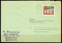 BERLIN 1962 Nr 221 BRIEF Zentrisch Gestempelt EF X19CA1E - Covers & Documents