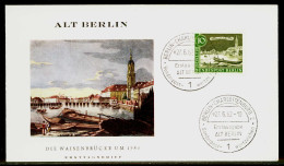 BERLIN 1962 Nr 219 BRIEF FDC X1F3972 - Covers & Documents
