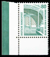 BRD DS SEHENSWÜRDIGKEITEN Nr 1342Au Postfrisch ECKE-ULI X2085B6 - Unused Stamps