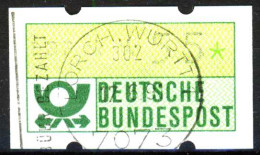 BRD ATM 1981 Nr 1-1-055 Zentrisch Gestempelt X26F0B6 - Machine Labels [ATM]
