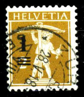 SCHWEIZ 1915 Nr 124 Gestempelt X29DF32 - Used Stamps