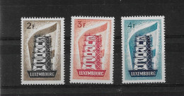 LUXEMBOURG  514/16  **      EUROPA  NEUFS  SANS CHARNIERE - Ungebraucht