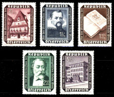 ÖSTERREICH 1953 Nr 989-993 Postfrisch S8705AE - Ongebruikt