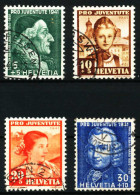 SCHWEIZ PRO JUVENTUTE Nr 399-402 Gestempelt X505A92 - Used Stamps