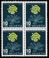 SCHWEIZ PRO JUVENTUTE Nr 489 Postfrisch VIERERBLOCK X54BB82 - Unused Stamps