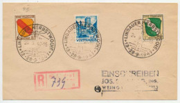 FRANZ. ZONE ALLG. AUSG. Nr 4 BRIEF MIF X5BC392 - Emissioni Generali