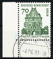 BERLIN DS D-BAUW. 1 Nr 248 Gestempelt ECKE-ULI X5EBA82 - Used Stamps