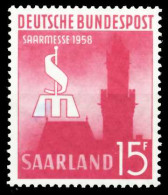 SAAR OPD 1958 Nr 435 Postfrisch S9FFCDE - Unused Stamps