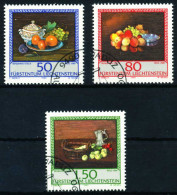 LIECHTENSTEIN 1990 Nr 990-992 Gestempelt SA18F6A - Usati