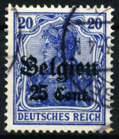 BES 1WK LP BELGIEN Nr 18a Gestempelt X629CDA - Besetzungen 1914-18