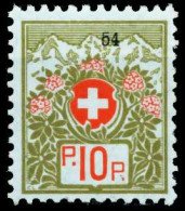 SCHWEIZ PORTOFR Nr 5I Postfrisch X631CCE - Portofreiheit