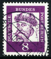 BERLIN DS BED. DEUT. Nr 201 Gestempelt X636CBA - Used Stamps